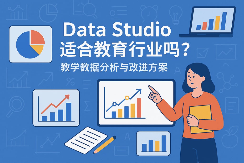 Data Studio适合教育行业吗？教学数据分析与改进方案